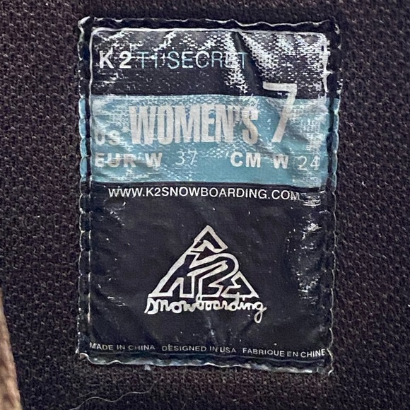 🎉HP🎉K2 women’s snowboarding boots- 2018 - Picture 3 of 10